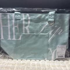 新品未開封☆Her lip to ロゴトートバッグ mint ミントグリーン - メルカリ