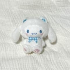 サンリオキャラクターズ シナモロール シナモン チェックベアちょいデカマスコット