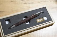 【本店限定】野原工芸　スタンダードボールペン　特上花梨瘤　斑紋純銀金具 本店限定】野原工芸 スタンダードボールペン 特上花梨瘤 斑紋純銀金具