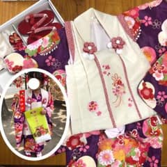 フルセット / 着画あり / 七五三 着物 / 3歳のサムネイル