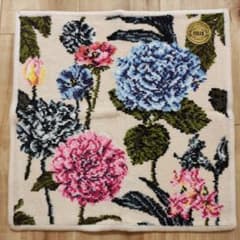 新品未使用 フェイラー 大判タオルハンカチ 紫陽花 あじさい