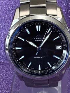 ★カシオ　OCEANSU MANTA OCW-S100-1AJF電池交換済★ ☆カシオ OCEANSU MANTA OCW-S100-1AJF電池交換済☆ - メルカリ
