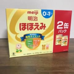 ※賞味期限　2021.6.26※ 明治 ほほえみ 800g×2缶のサムネイル