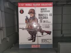 WWII ドイツ武装親衛隊兵士 ルドルフ突撃兵 ＆ ZB-26軽機関銃