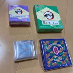 신품 귀멸의 칼날 가장 코후레 토미오카 요시바타 세트 B상 E상 2점 세트 기유우