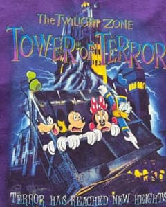 タワー・オブ・テラー　ディズニー　90s tシャツのサムネイル