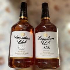 カナディアンクラブ 1858 1750ml×2本 - メルカリ カナディアンクラブ 1858 1750ml 3本セット