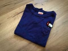 美品 デニムダンガリー スヌーピー Tシャツのサムネイル