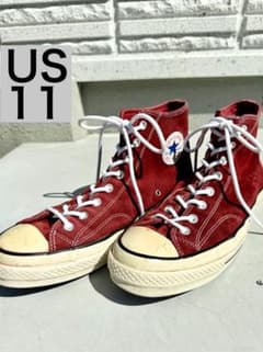 CT70 初期型三ツ星 スエード ワイン US11 CONVERSEのサムネイル