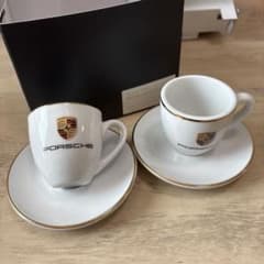 レア●ポルシェ●D's Selection エスプレッソカップソーサー ポルシェ PORSCHE エスプレッソカップ ソーサー ノベルティ - メルカリ