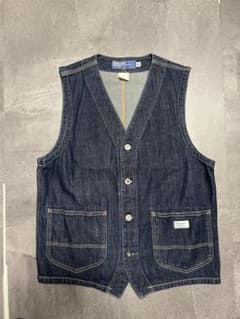 BIG JOHN ビッグジョン デニムワークベストMサイズ Levi’sのサムネイル