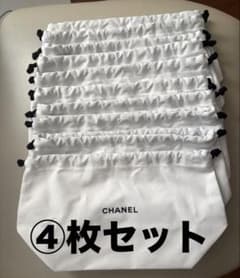シャネルCHANEL巾着④枚セット - メルカリ