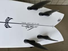 メイヘム　スプリットキールフィン　FCS2 2ラウンド使用のサムネイル