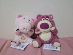 トイ・ストーリー ひょこぴょこ ぬいぐるみ 2点