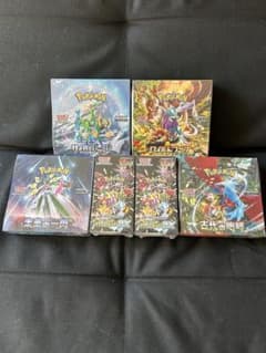 ポケモンカードBOX シュリンク付き　6boxのサムネイル