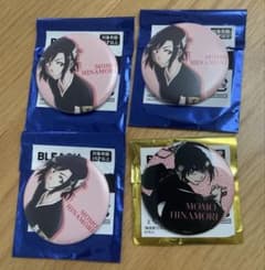 凱旋 BLEACH WORLD 雛森桃 缶バッジ 4点セット ブリーチ - メルカリ