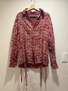 grancy シャーリングチェックシャツ Mサイズ - メルカリ
