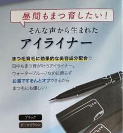 水橋保寿堂製薬 gatto lash アイライナー ブラックのサムネイル