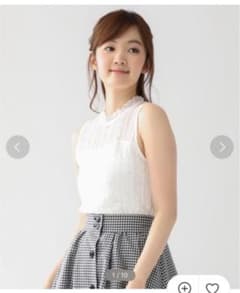 *値下げ可能*ハイネックレースタンクのサムネイル