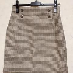 HOUNDSTOOTH LINE SKIRT 千鳥柄 スカートのサムネイル