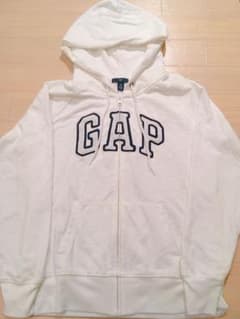 【あむちん様専用】GAP パーカー　白　Mのサムネイル