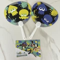 Hakkeijima Sea Paradise Dice[Collaboration] Splatoon 3 Fan & Postcard 3-Piece Set