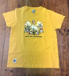 CHUMS チャムス 半袖Tシャツ イエロー レディースMのサムネイル