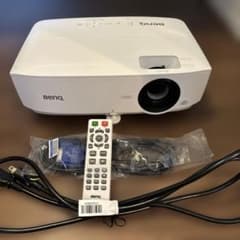 BenQ MW533 プロジェクター HDMI対応 動作品 リモコン付213時間 - メルカリ