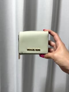 MICHAEL KORS 二つ折り財布 ライトグリーンのサムネイル