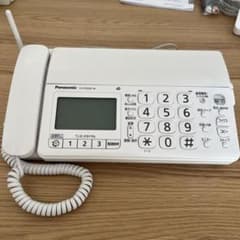 パナソニック おたっくす デジタルコードレスFAX 子機1台付きのサムネイル