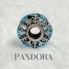 PANDORA パンドラ スノーフレーク チャーム ブルーのサムネイル