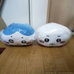 だららん Big ぬいぐるみ ちいかわ ハチワレ2点セットのサムネイル