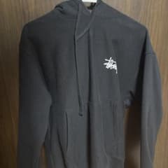 Stussy ブラック フード付きパーカー Sのサムネイル