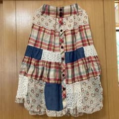パッチワーク スカートのサムネイル
