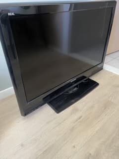 MITSUBISHI REAL 液晶テレビ 本体DVD機能搭載とリモコンのサムネイル
