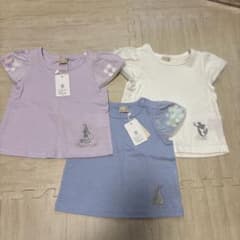petit main ディズニープリンセス Tシャツ 3枚セットのサムネイル
