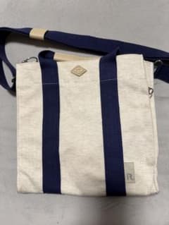 ROOTOTE ショルダーバッグ ホワイト ネイビーのサムネイル