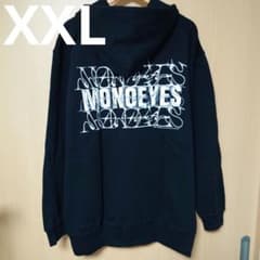 MONOEYES フーディー Logo ver. ジップアップ XXL