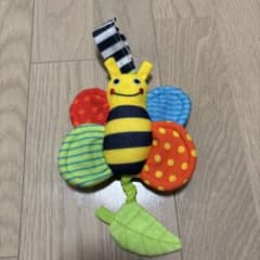 Sassy カラフル蜂型おもちゃ　ベビーカートイのサムネイル