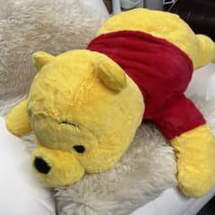 東京ディズニーリゾート公式　寝そべり　プーさん 90cm BIGサイズぬいぐるみのサムネイル