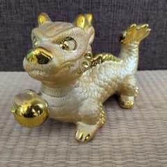 ゴールド 龍 置物 ドラゴン インテリアのサムネイル