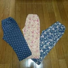 iruma様専用  120cm☆GU 七分丈ズボン3枚セット☆のサムネイル