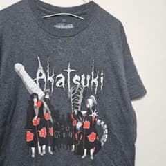 00s NARUTO 나루토 질풍전 새벽 AKATSUKI T셔츠 M사이즈