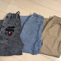 ロングパンツ 3本セット A GOOD BADINUEのサムネイル