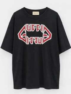 【希少品】GUCCI Metal Logo Oversize Teeのサムネイル