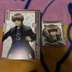 銀魂 沖田総悟 ブロマイド 缶バッジ セットのサムネイル