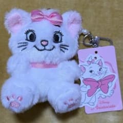 韓国限定】【新品】おしゃれキャットマリー ぬいぐるみキーホルダー