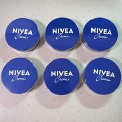 花王 ニベアクリーム NIVEA　ニベア青缶 大缶169g　6個
