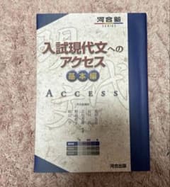 入試現代文へのアクセス 基本編のサムネイル