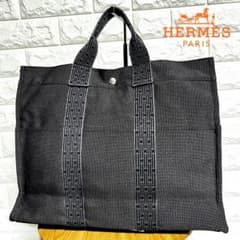エルメス エールライン トートバッグMM A4収納可 正規品 極美品 - メルカリ